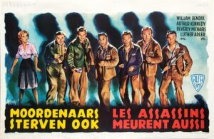 Crashout Belgium Movie Poster Affiche 1955 William Bendix Les Assassins Meurent Aussi (1)