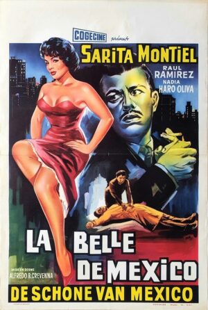 Donde El Círculo Termina La Belle De Mexico Belgium Movie Poster Affiche (23)
