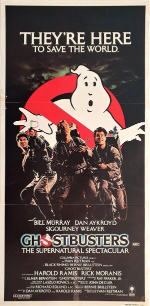 Ghostbusters Australian Daybill Poster (3)