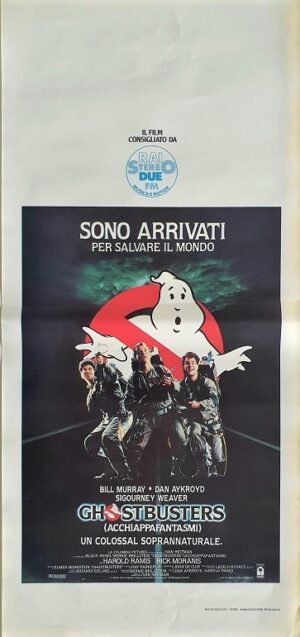 Ghostbusters Italian Locandina (4)