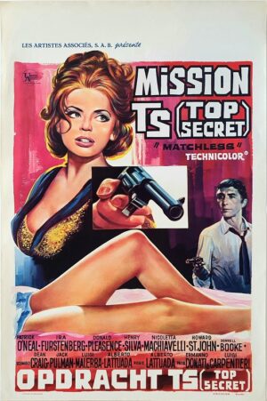 Matchless Belgium Movie Poster Affiche 1967 Mission Top Secret
