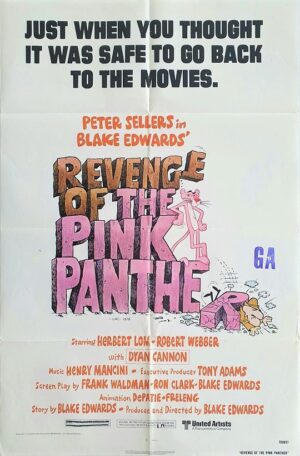 Revenge Of The Pink Panther One Sheet Movie Poster (2)