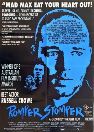 Romper Stomper Australian One Sheet Movie Poster (9)