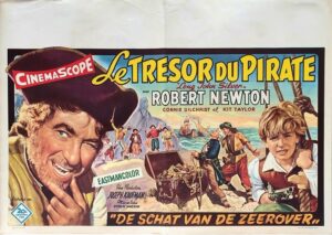 The Adventures Of Long John Silver Belgium Movie Poster Affiche With Robert Newton (1)