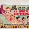 The Opposite Sex Belgium Movie Poster Affiche (29) With Joan Collins Joan Blondell June Allyson Dolores Gray Ann Sheridan Ann Miller