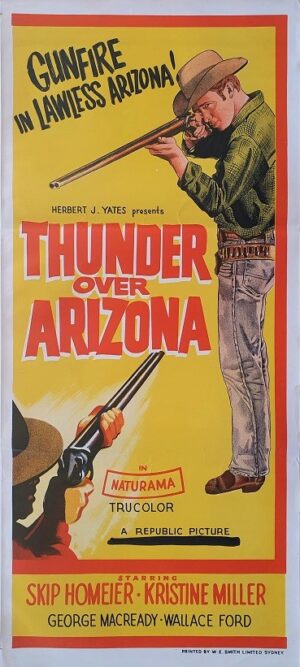 Thunder Over Arizona Australian Daybill Poster (30)