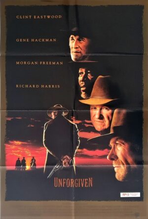Unforgiven Clint Eastwood One Sheet Movie Poster (4)