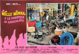 Willy Wonka & The Chocolate Factory Italian Photobusta 1971 1 (2)