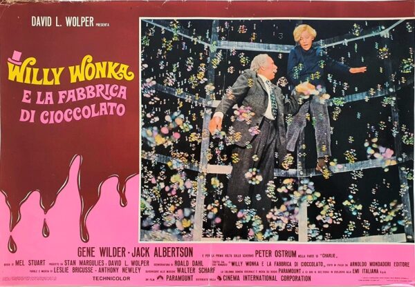 Willy Wonka & The Chocolate Factory Italian Photobusta 1971 7 (1)