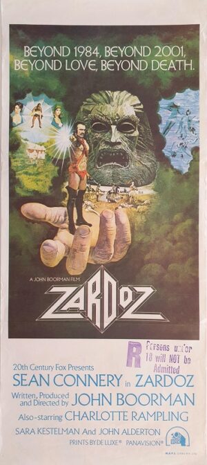Zardoz Australian Daybill Poster With Sean Connery (1)