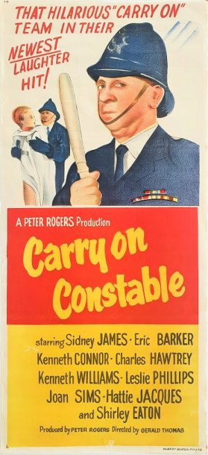 Carry On Constable Australian Daybill Movie Poster 1