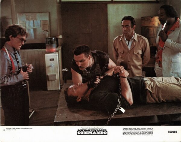 Commando Arnold Schwarzenegger Us Lobby Card Still 11 X 14 (5)