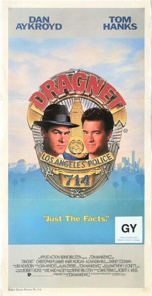 Dragnet Australian Daybill Movie Poster (12)