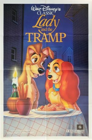 Lady And The Tramp Us One Sheet Movie Poster Walt Disney (2)