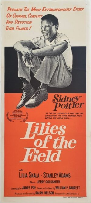 Lilies Of The Field Australian Daybill Movie Poster Sidney Poitier