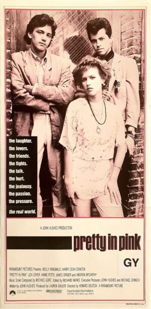 Pretty In Pink Australian Daybill Movie Poster (2)