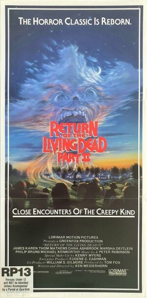 Return Of The Living Dead Part 2 Australian Daybill Movie Poster (16)