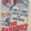 The Farmers Daughter Australian Daybill Movie Poster (2)