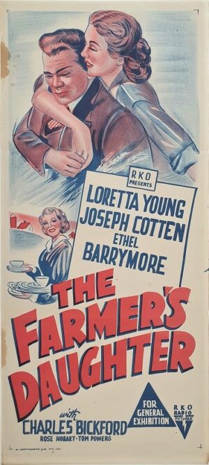 The Farmers Daughter Australian Daybill Movie Poster (2)