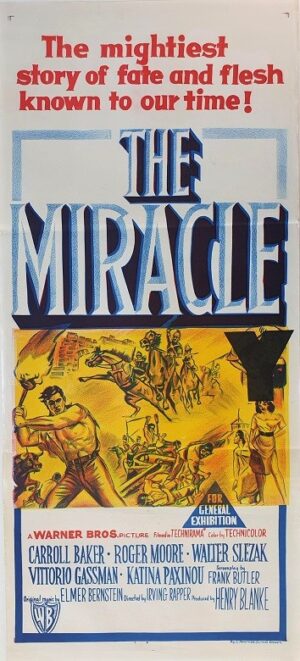 The Miracle Australian Daybill Movie Poster (1)