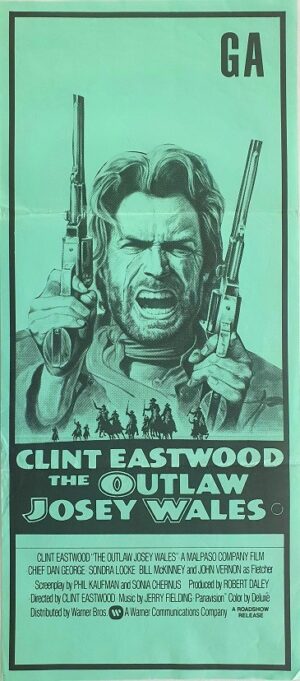 The Outlaw Josey Wales New Zealand Daybill Movie Poster Clint Eastwood (1)
