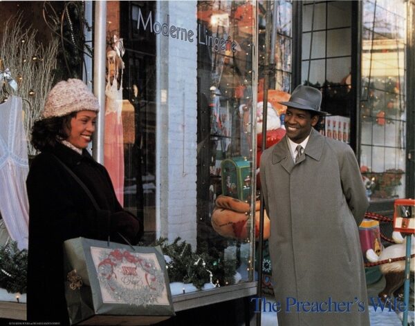 The Preacher's Wife Lobby Card 11 X14 Whitney Houston And Denzel Washington (4)