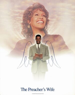 The Preacher's Wife Lobby Card 11 X14 Whitney Houston And Denzel Washington (6)