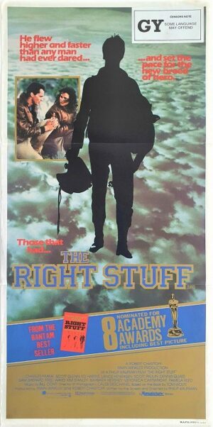 The Right Stuff Australian Daybill Movie Poster (5)