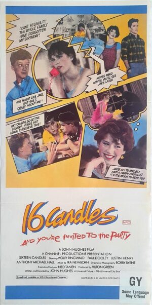 16 Candles Australian Daybill Movie Poster (7)
