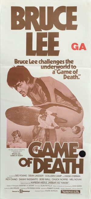 Bruce Lee Game Of Death Australian Daybill Movie Poster (23)