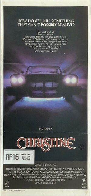 Christine Australian Daybill Movie Poster Stephen King (31)