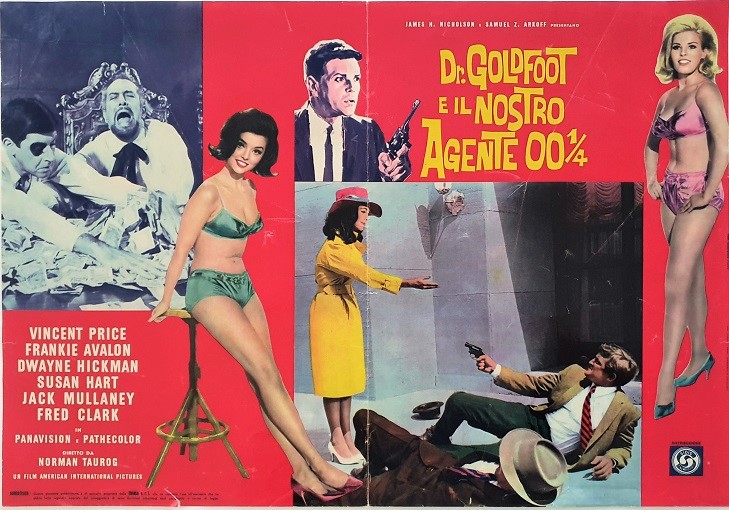 Dr. Goldfoot And The Bikini Machine Italian Photobusta With Vincent Price Dr. Goldfoot E Il Nostro Agente 00 4