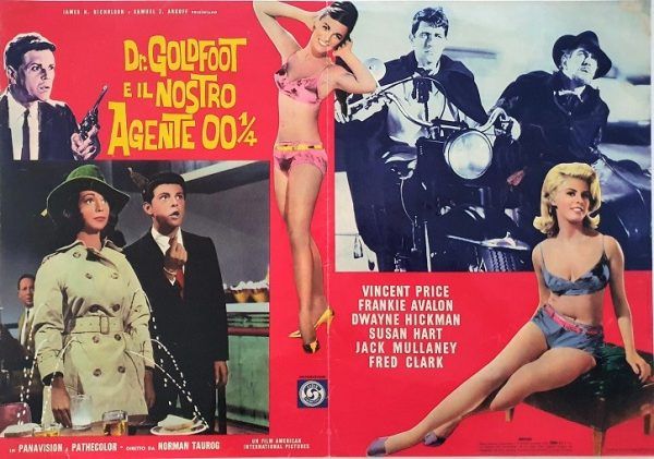 Dr. Goldfoot And The Bikini Machine Italian Photobusta With Vincent Price Dr. Goldfoot E Il Nostro Agente 00 5