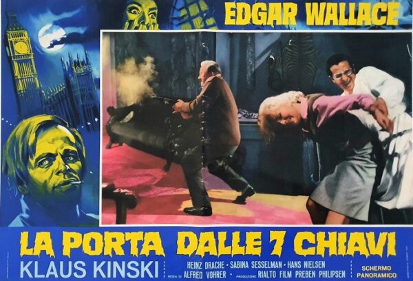 La Porta Dalle 7 Chiavi Italian Photobusta The Door With Seven Locks 1962 Klaus Kinski Die Tür Mit Den 7 Schlössern (2)