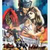 La Rivolta Dei Gladiatori The Warrior And The Slave Girl Italian 2 Panel Movie Poster Featuring A Roman Soldier (4)