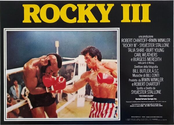 Rocky 3 Italian Photobusta Sylvester Stallone Mr T (1)