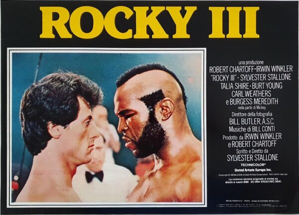 Rocky 3 Italian Photobusta Sylvester Stallone Mr T (2)