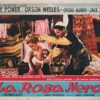 The Black Rose Italian Photobusta (small) Orson Wells Tyrone Power 1950 (1)