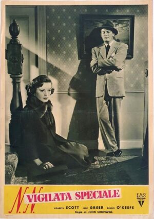 The Company She Keeps Italian Photobusta (small) Lizbeth Scott Jane Greer 1950s (1)