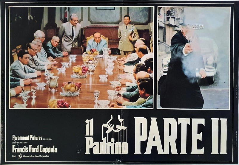 The Godfather Part Ii Italian Photobusta Al Pacino Robert De Niro Robert Duvall 1974 (3)