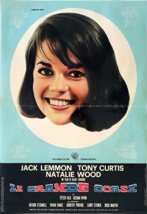 The Great Race Italain Photobusta 1965 Natalie Wood Jack Lemmon And Tony Curtis (8)