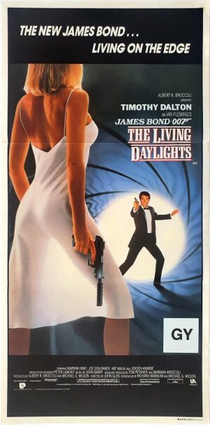 The Living Daylights James Bond Australian Daybill Movie Poster (10)