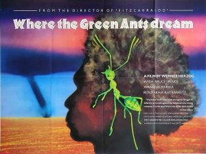 Where The Green Ants Dream Uk Quad Movie Poster