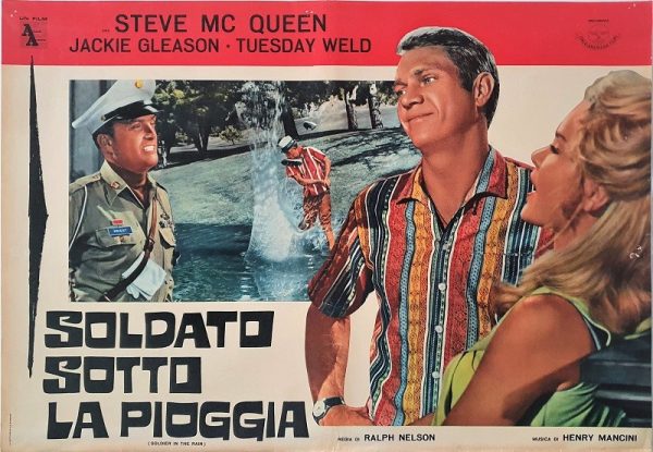 Soldierintherain Soldatosottola Pioggia1963italianphotobustastevemcqueen (1)