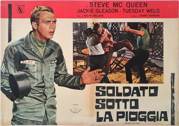 Soldierintherain Soldatosottola Pioggia1963italianphotobustastevemcqueen (4)