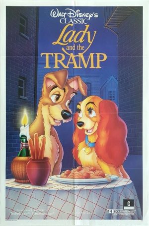 Ladyandthetrampwaltdisneyonesheetmovieposter (10)