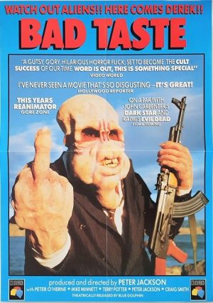 Bad Taste Peter Jackson Uk Video Release Movie Poster (1)