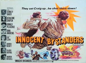 Innocent Bystanders Uk Quad Movie Poster Stanley Baker Tom Chantrell (1)