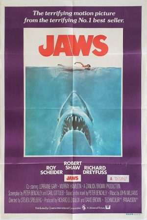 Jaws Australian One Sheet Movie Poster (1)