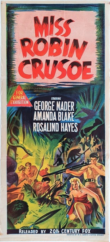 Miss Robin Crusoe Australian Daybill Poster (12)